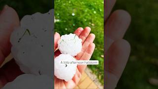 Afternoon hailstorm in the Northern Rivers Australia hail storm northernrivers Australia NSW [upl. by Ettennal352]