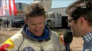 Felix Baumgartner Red Bull Stratos German Part 2 [upl. by Savvas]