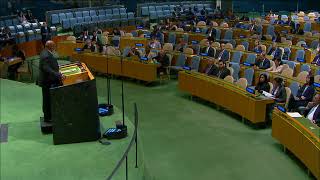 Remarks by the UNGA President Mr Dennis Francis at the Closing of the 78th Session [upl. by Haduj]