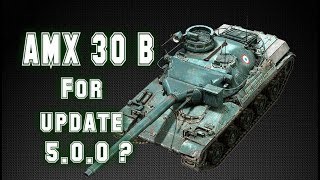 AMX 30 B For 500  world of tank blitz  French commentary [upl. by Park]