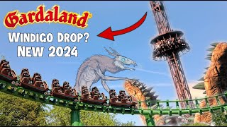 ARRIVA IL WINDIGO A GARDALAND  NOVITÀ 2024 [upl. by Philps]