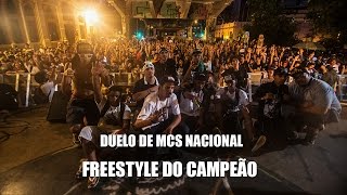 Freestyle do Campeão Orochi  Duelo de MCs Nacional 2015  221115 [upl. by Parshall128]