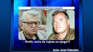 Paramontaza  Ratko Mladic i Dobrica Cosic  tel razgovor [upl. by Sato]