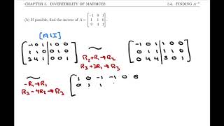 Linear Algebra 54  Finding the Inverse of A 2 of 2 [upl. by Basilio868]