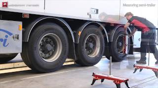 Measuring semitrailer with JOSAM itrack [upl. by Netti50]