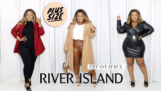 Plus Size UK  River Island Autumn Try On Haul  Edee Beau [upl. by Silber929]