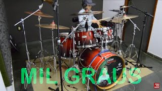 Mil Graus  Renascer Praise Pierre Maskaro Drum Cover [upl. by Cleopatre185]