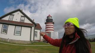 A day in Lubec Maine Roaming around short filipina [upl. by Wake]