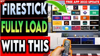 🔴FULLY LOAD AMAZON FIRESTICK 2023 [upl. by Volotta125]