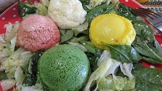 Insalata con uova colorate RICETTEGUSTOSEIT [upl. by Cart631]