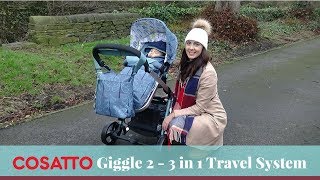 Cosatto Giggle 2 Travel System Lifestyle Video  Direct2Mum [upl. by Leonanie42]