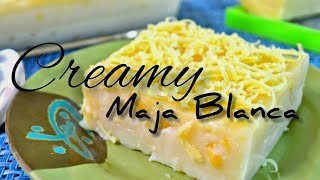 CREAMY MAJA BLANCA  PANLASANG PINOY [upl. by Neeleuqcaj784]