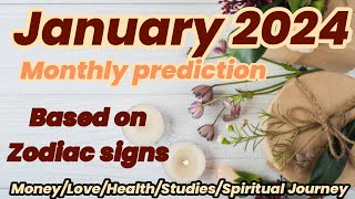 January 2024 Horoscope  Monthly Tarot Card Predictions  Blessings and Guidance  Your Next Month [upl. by Eyllib638]