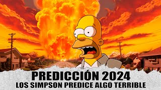 PREDICCIÓN O REALIDAD PARA EL 2024 LOS SIMPSON PREDICEN ALGO TERRIBLE  Archivos de Divulgación [upl. by Nauqat]