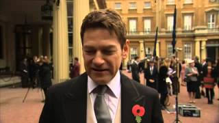 Kenneth Branagh Knighted At Buckingham Palace [upl. by Oicnecserc]