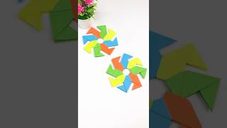 DIY Creative Adorable Paper Frisbee for Kids  Easy Craft Tutorial [upl. by Noicpecnoc]