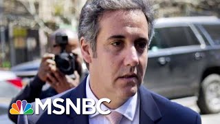 ExTrump Lawyer Michael Cohen Continues Meeting With Feds  The Last Word  MSNBC [upl. by Sherr]