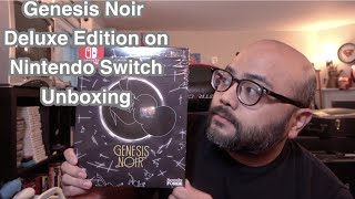 Genesis Noir Deluxe Edition For The Nintendo Switch Unboxing [upl. by Esinel]