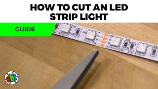 How to Cut LED Strips [upl. by Sarnoff]