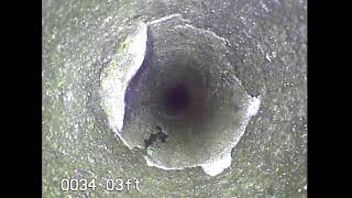 Parted Casing  IET Downhole Camera [upl. by Ayotna]