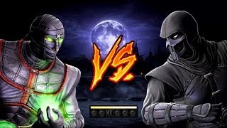 BoromiR Ermac Nightwolf vs Ozzy Ukrine Noob Saibot [upl. by Ylla]