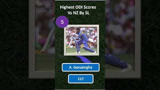 Highest ODI Score against NZ by SL srilankacricket newzealandcricket [upl. by Uthrop]