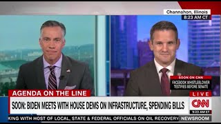 Rep Kinzinger On CNN Investigating January 6th State of GOP Bipartisan Infrastructure Plan [upl. by Ylrac]