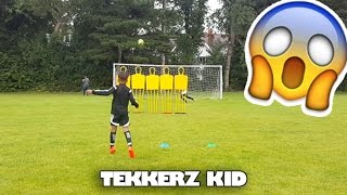 BEST KIDS SOCCER GOALS amp SKILLS  Tekkerz Kid [upl. by Lathe649]