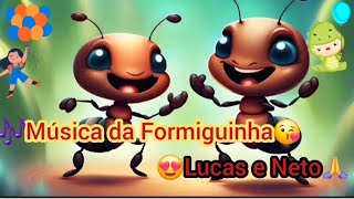 🎶Música da Foriguinha🥰animada🤩 musicaformiguinha formiguinha músicaformiga musicainfantil [upl. by Ciprian]