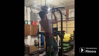 Weighted Pull Ups heavy [upl. by Sibley]