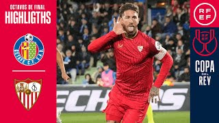 📺 RESUMEN CopaDelRey  Getafe CF  13  Sevilla FC [upl. by Ahsas]