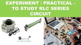 RLC series circuit practical  Basic electrical engineering lab [upl. by Hajan632]