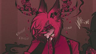 Alastor is sick  Hazbin Hotel Comic Dub [upl. by Wurst719]