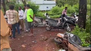 Accident At Quepem 1 Dead 1 Injured [upl. by Aneehsat]