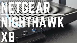 NETGEAR Nighthawk X8 R8500 Review  TechForge Media [upl. by Ahsitniuq]