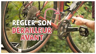 Régler FACILEMENT son DÉRAILLEUR AVANT de vélo comme un PRO [upl. by Ingham]