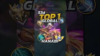 The Top 1 Hanabi Builds Sky Piercer Mobile Legends mobilelegends mlbb gaming [upl. by Asecnarf]