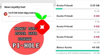 Hemat FUP Kuota Data RT RW Net Pi Hole [upl. by Anotyal766]