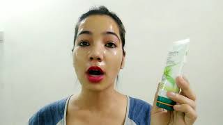 Does it Remove Facial Hair Himalaya Neem Peel Off Mask Review [upl. by Layman772]