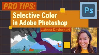 Selective Color Adjustment Layer with Anna Daviscourt [upl. by Wolpert]