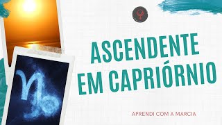 ASCENDENTE EM CAPRICÓRNIO [upl. by Lav]