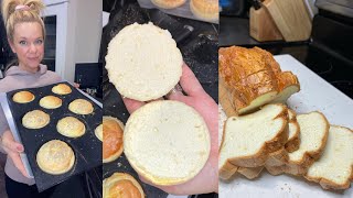 Tweaking my PSMF Recipe KETO BREAD amp BUNS [upl. by Shatzer24]