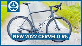 NEW 2022 Cervélo R5  703g DiscOnly Frame amp 34mm Tyre Clearance [upl. by Ailecec]