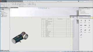 SOLIDWORKS  Saving BOM Template [upl. by Milburn]