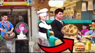 Mazdoor Wala Gaya Five Star Restaurant Mein Chicken Biryani Ice Cream Hindi Kahaniya Hindi Stories👑👑 [upl. by Latisha]