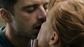 The 355 kiss scene  Sebastian Stan amp Jessica Chastain [upl. by Brittnee]