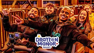 Wolves given exclusive access to Drayton Manor  Behind the scenes [upl. by Enavi]