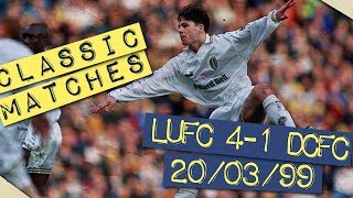 Classic matches  Leeds United 41 Derby County  Premier League 9899 [upl. by Begga544]