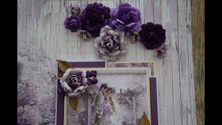 Tuto de jolies fleurs en partenariat avec la boutique Emma scrap [upl. by Xela]