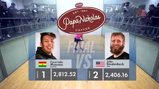 MOSCOSO VS J BREDENBECK  FINALS  2023 PAPA NICHOLAS COFFEE SHOOTOUT [upl. by Agon]